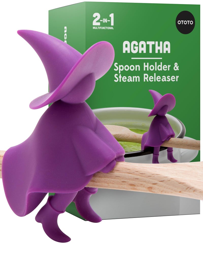 OTOTO Funny Spoon Holder by OTOTO - Spoon Rest for Stove Top - Cooking Gadgets, Cooking Gifts, Cool Kitchen Gadgets, Cool Gifts, Cute Kitchen Accessories - Image 1